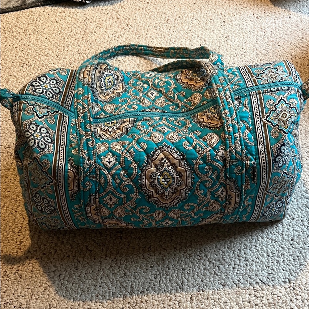 Vera Bradley Turquoise Travel Bag